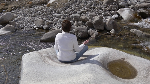 Meditation at the Mountain River