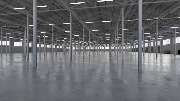 Industrial Building Interior - 3Docean 21649084