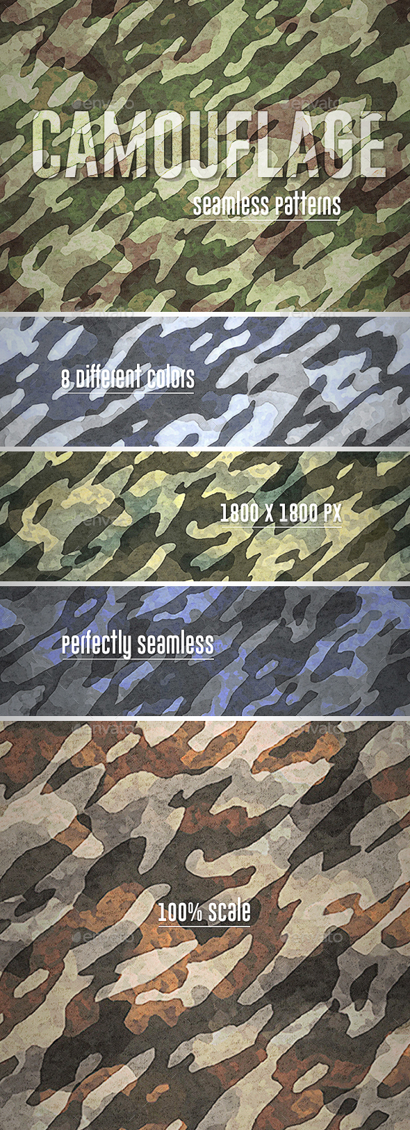 types of camouflage