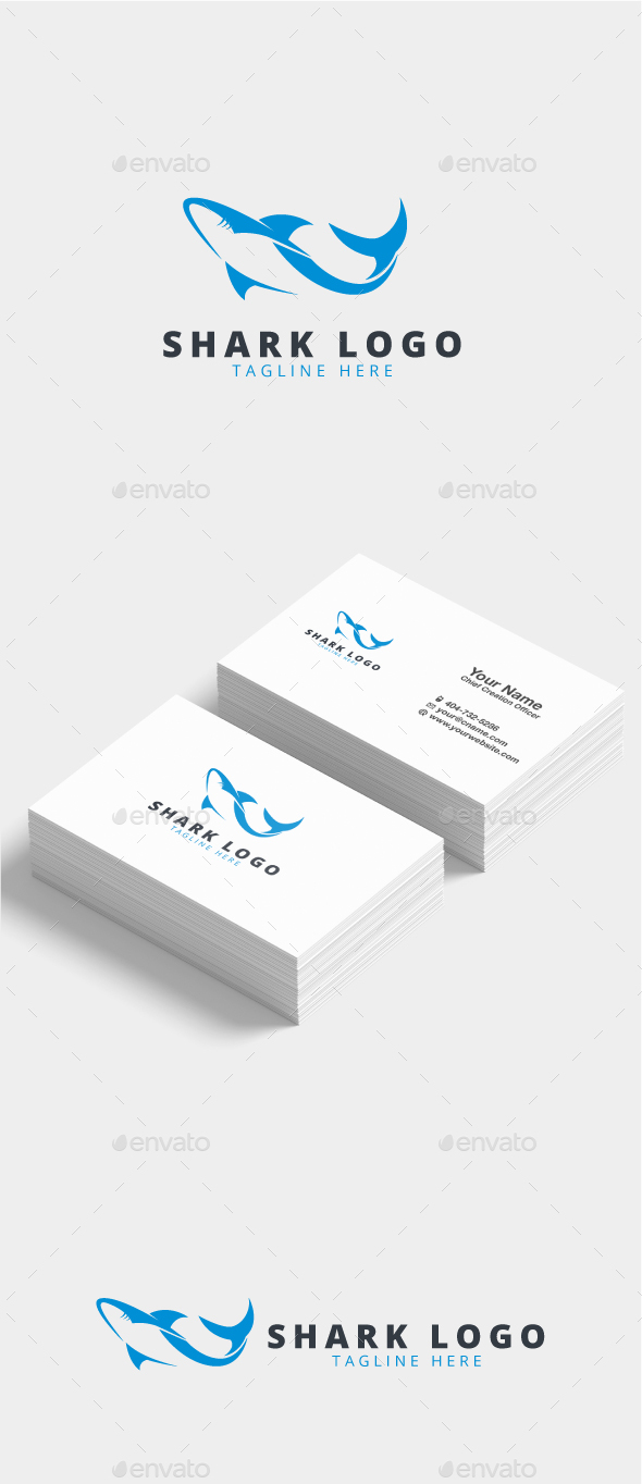 Jetika Shark Logo - Animals Logo Templates