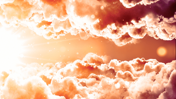 Glorious Passing Clouds Motion Graphics Videohive