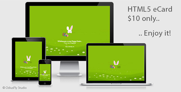 Happy Easter Card - CodeCanyon 21653585