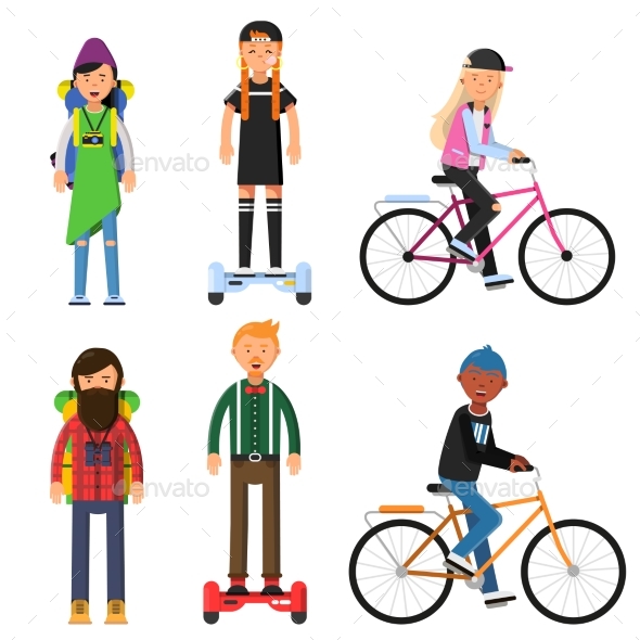 Hipsters - People Characters