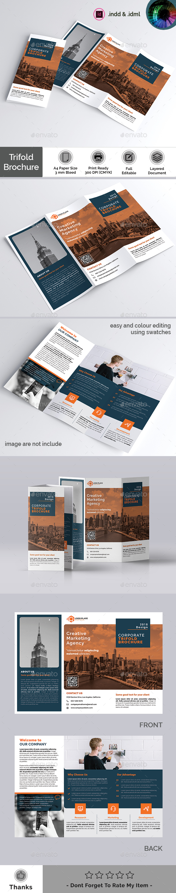 Trifold Brochure - Corporate Brochures