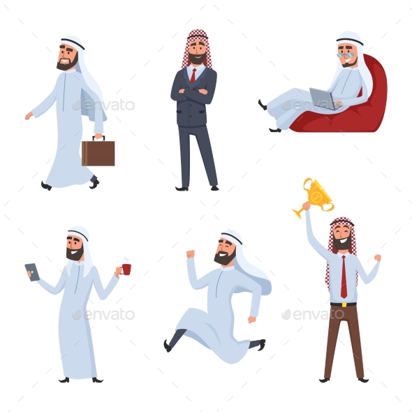 Cartoon Characters Set - People Characters