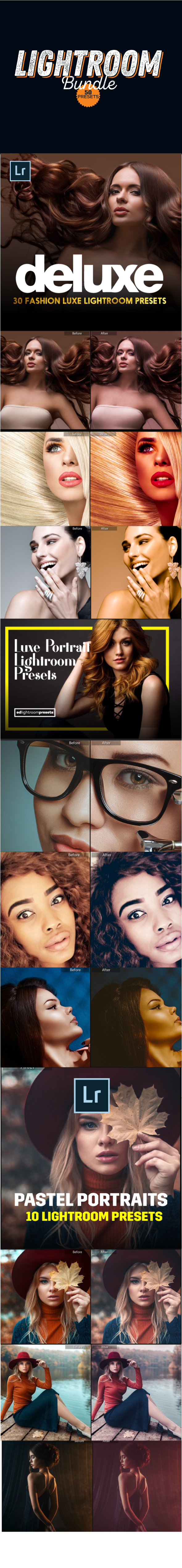 50+ Lightroom Presets Bundle - Lightroom Presets Add-ons