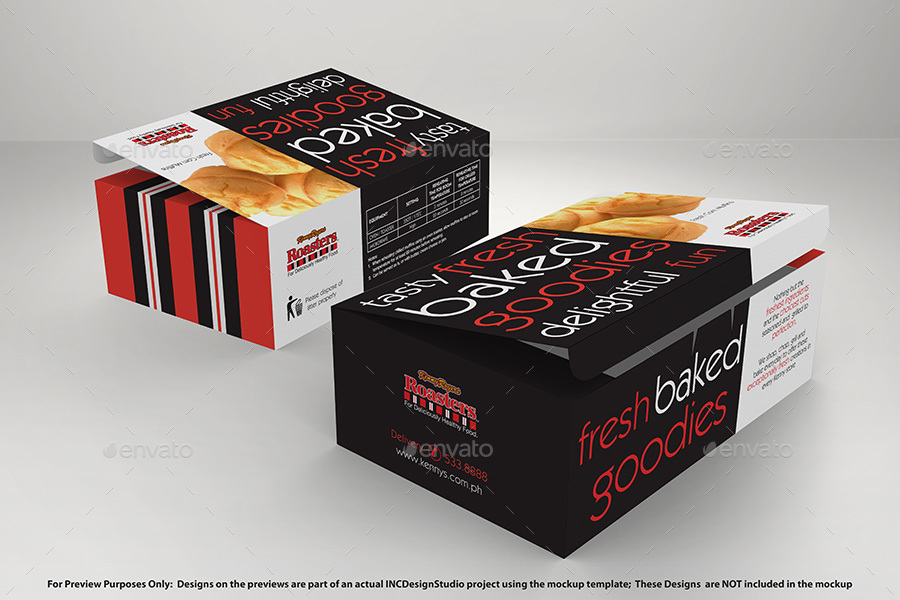 Download Fast Food Boxes Vol.1:Take Out Packaging Mock Ups by ...