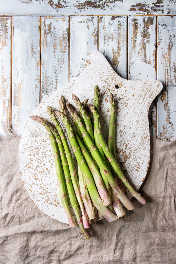 Young Green asparagus - Stock Photo - Images