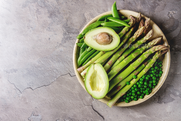 Young Green asparagus - Stock Photo - Images