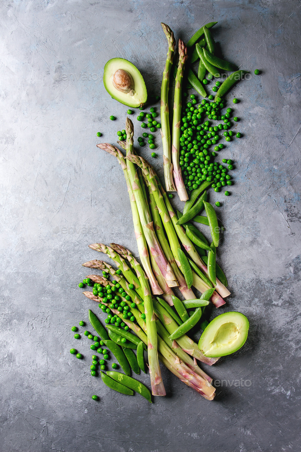 Young Green asparagus - Stock Photo - Images