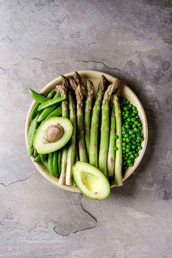 Young Green asparagus - Stock Photo - Images