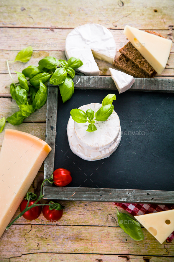 Cheese variety - Stock Photo - Images