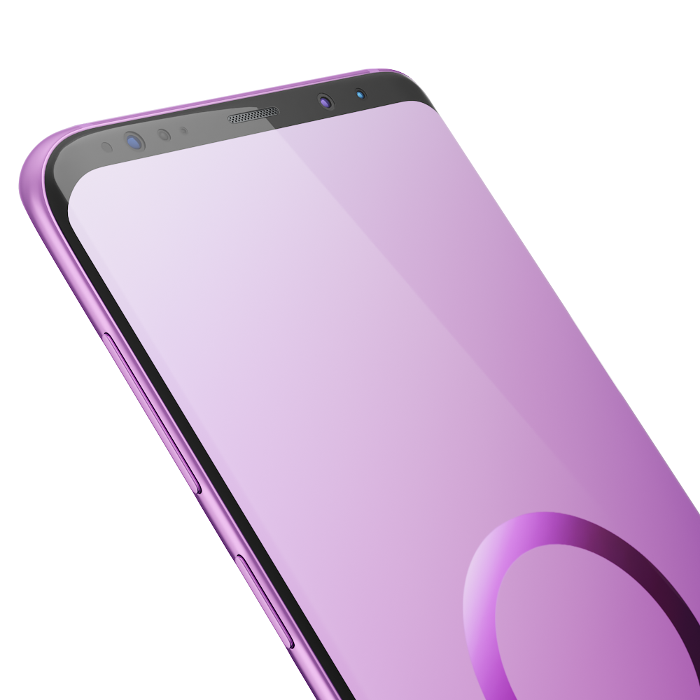 Samsung Galaxy S9 Lilac Purple 3d Model