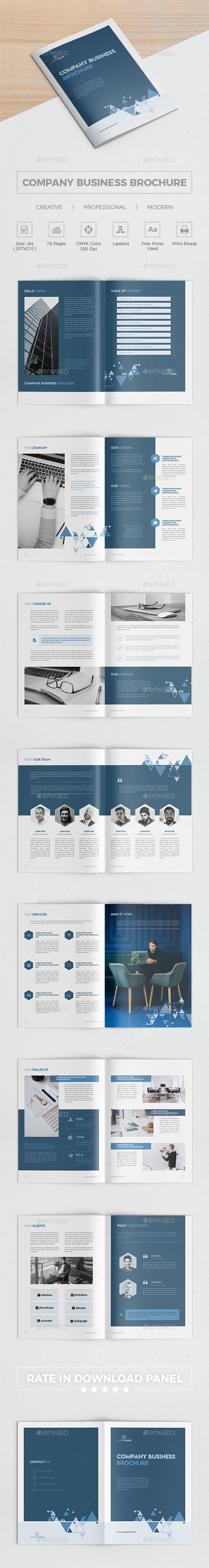 Company Business Brochure - Corporate Brochures
