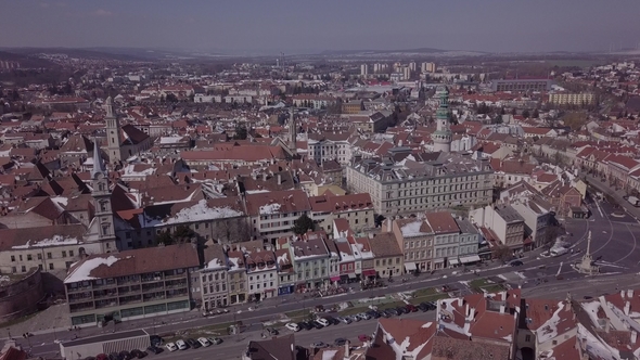 Aerial View of Sopron, Hungary alt