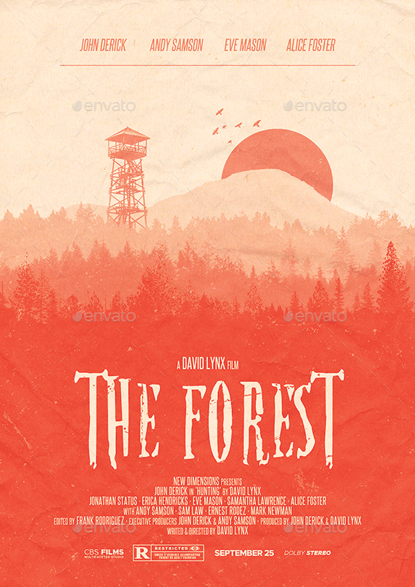Forest Movie Flyer/Poster - Miscellaneous Events