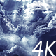 Flying Through Abstract Clouds with Light Rays - VideoHive Item for Sale