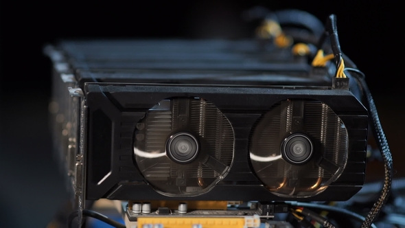 The Computing Power of Multiple Graphics Cards for Mining Cryptocurrency