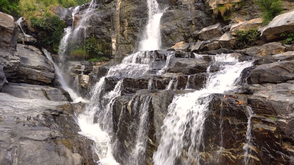 Mae Klang Waterfall in Doi Inthanon National Park, Chiang Mai Region, Thailand
