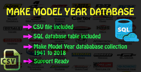 Make Model Year - CodeCanyon 11918446