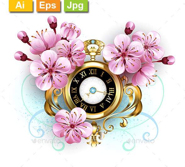 Sakura Watch - Decorative Symbols Decorative