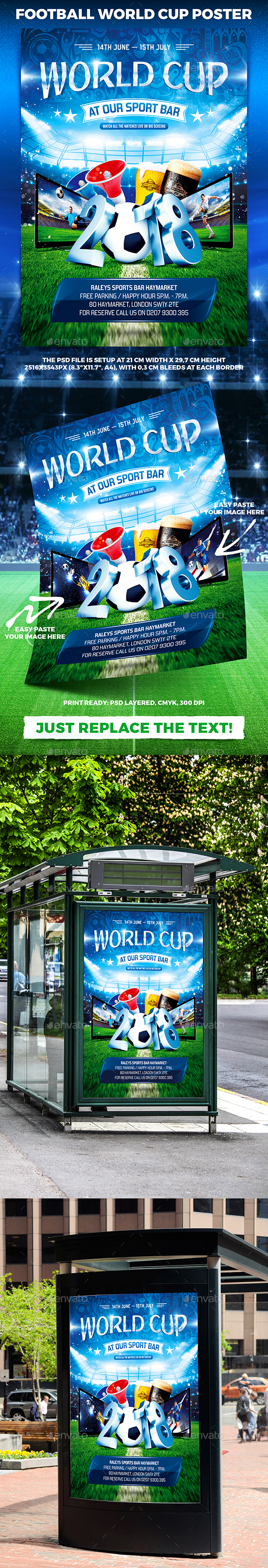Football World Cup Poster vol.1 - Sports Events