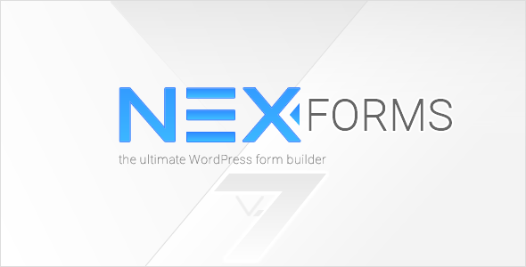 NEX-Forms - The Ultimate WordPress Form Builder - CodeCanyon Item for Sale