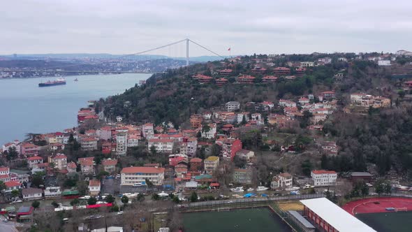 Istanbul Bosphorus Aerial View alt