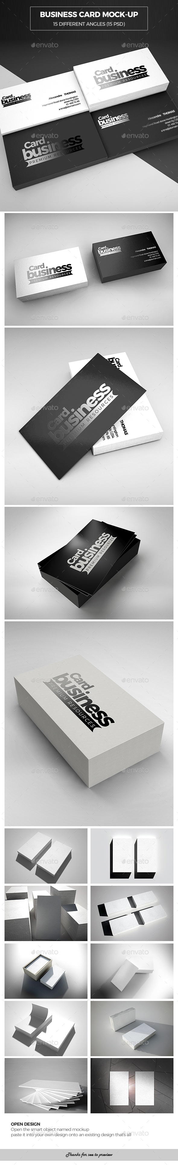 Business Card Mock-ups - Business Cards Print