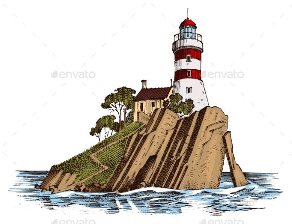 Lighthouse and Sea - Landscapes Nature