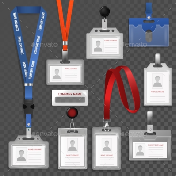 Badge Identification White Blank Plastic - Man-made Objects Objects