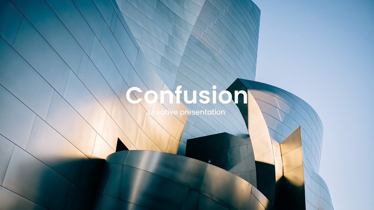 Confusion Creative Google Slide Template, Presentation Templates ...