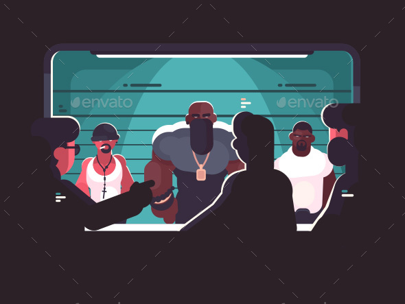 Identification of Criminal Through Glass - People Characters