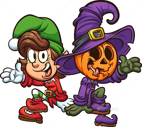Christmas and Halloween Characters - Miscellaneous Seasons/Holidays