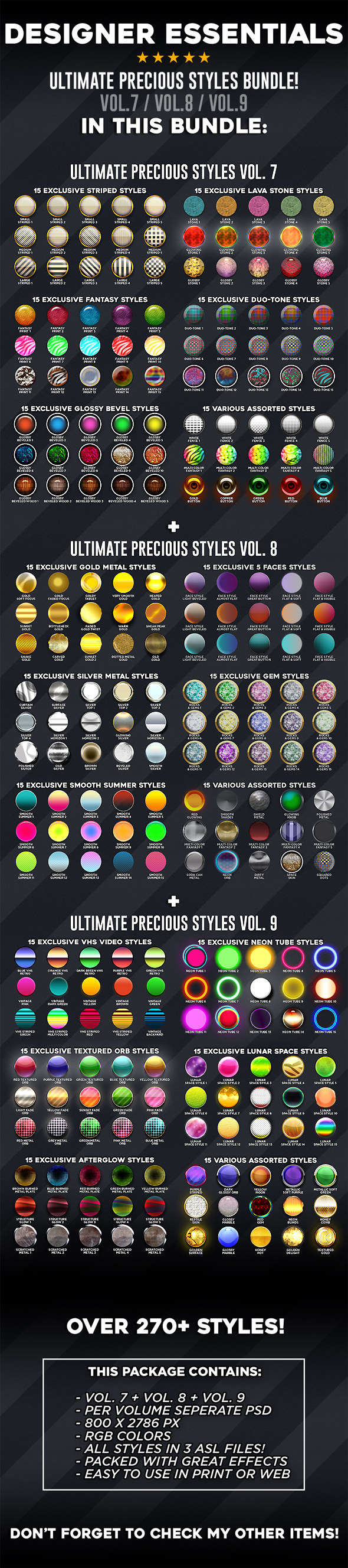 270+ Texteffects Bundle Vol.3 - Text Effects Actions