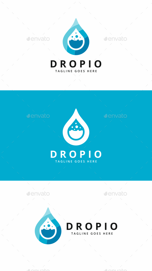 Drop Lab Logo - Symbols Logo Templates