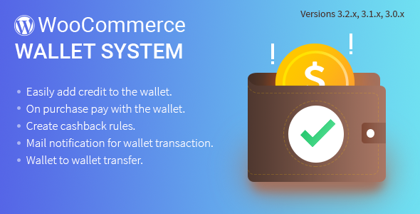 WordPress WooCommerce Wallet System Plugin - CodeCanyon Item for Sale