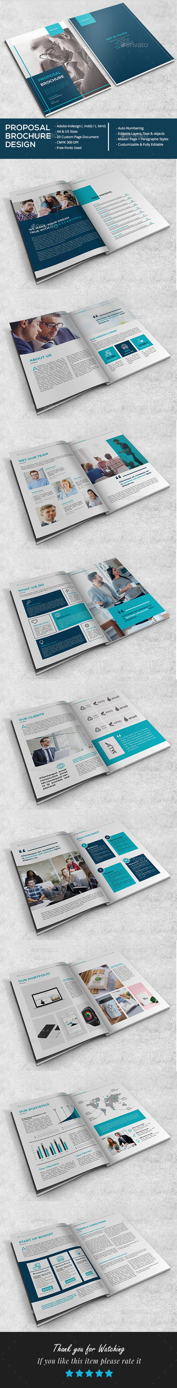 Proposal Brochure - Brochures Print Templates