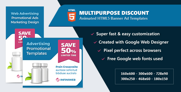 HTML5 Animated Banner - CodeCanyon 21670031