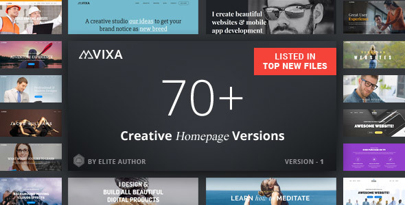 Vixa - Responsive Multi-Purpose Drag And Drop Joomla Theme - Corporate Joomla