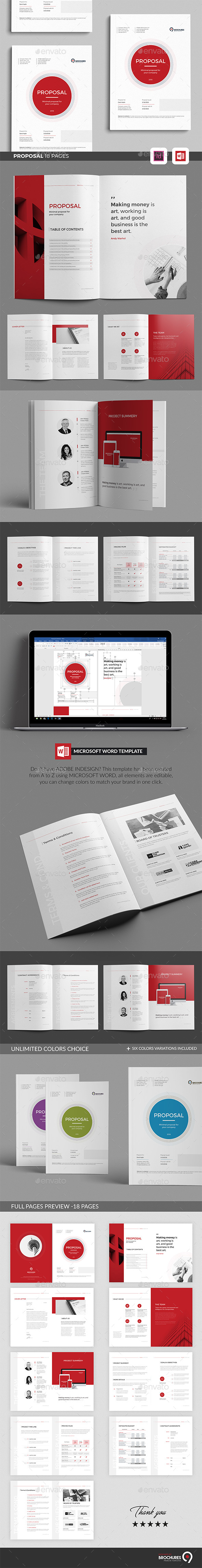 Proposal - Brochures Print Templates