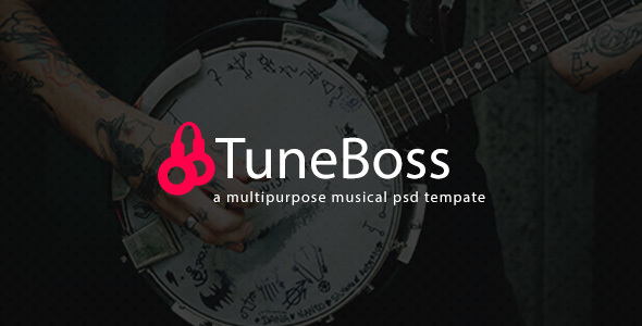 TuneBoss - MusicPortfolio - ThemeForest 21670802