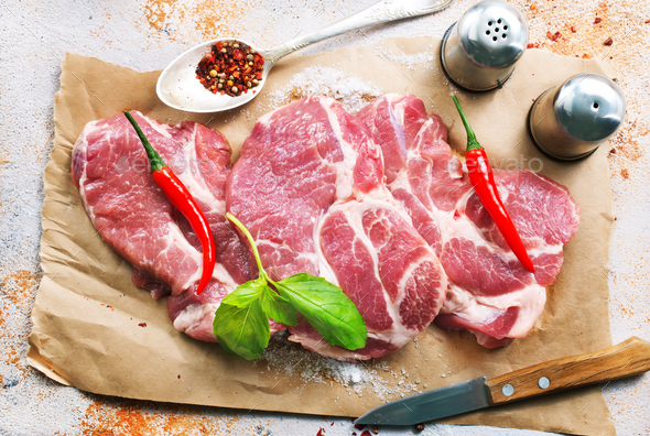 raw meat Stock Photo by tycoon101 | PhotoDune