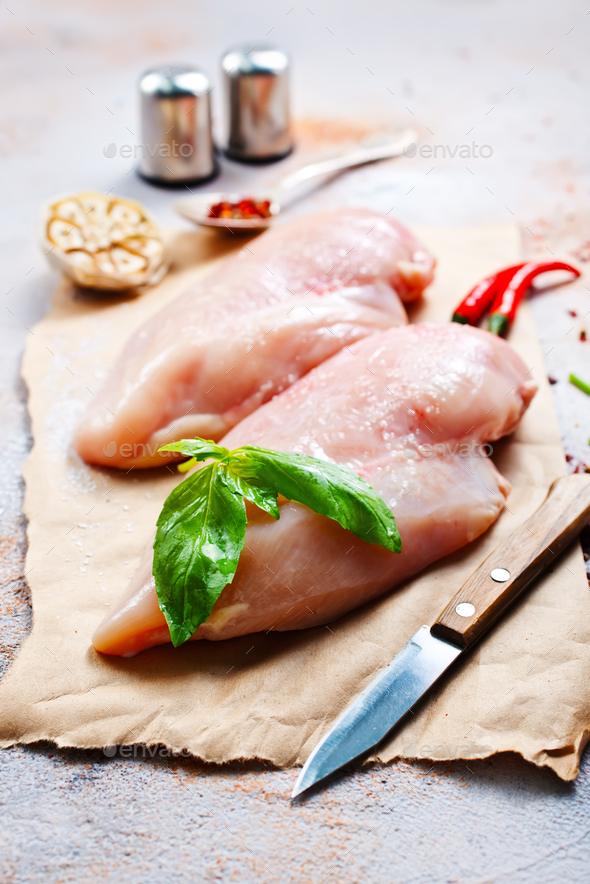 raw chicken fillet Stock Photo by tycoon101 | PhotoDune