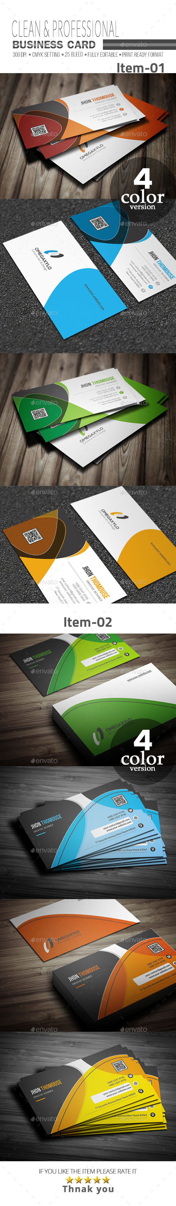 Business Card Bundle - Corporate Business Cards