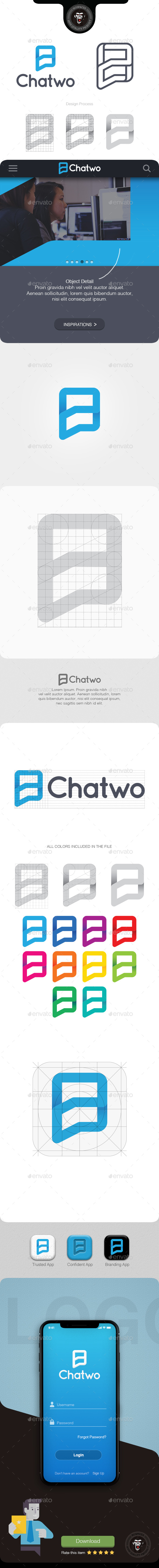 Chatwo - Symbols Logo Templates