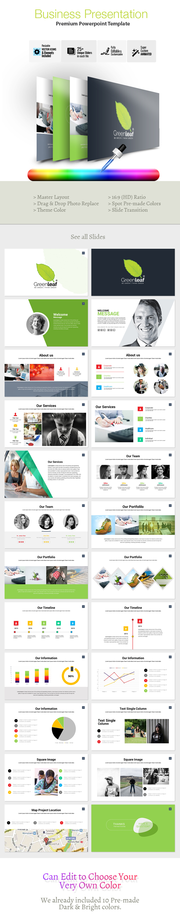 Business Powerpoint Template - Business PowerPoint Templates