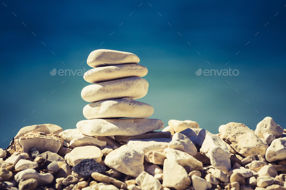 Balance and spa concept - Stock Photo - Images