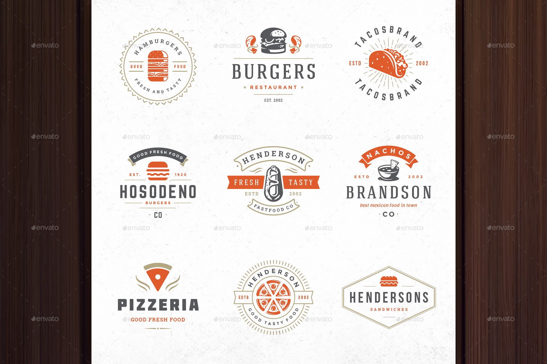 Fast Food Logos Without Words