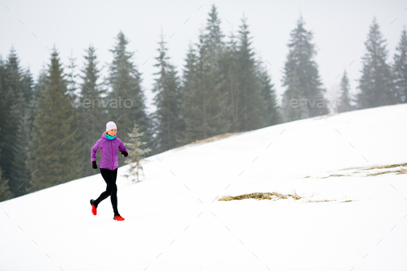 Woman fitness inspiration and motivation, runner - Stock Photo - Images